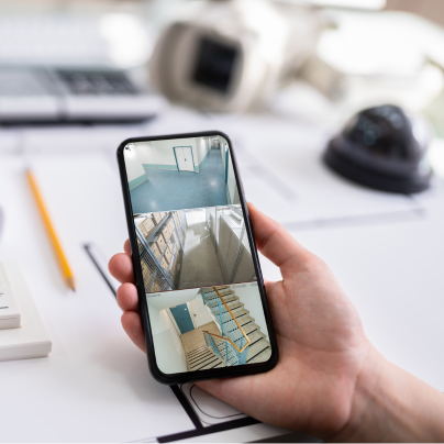 Toledo security camera feed on cell phone